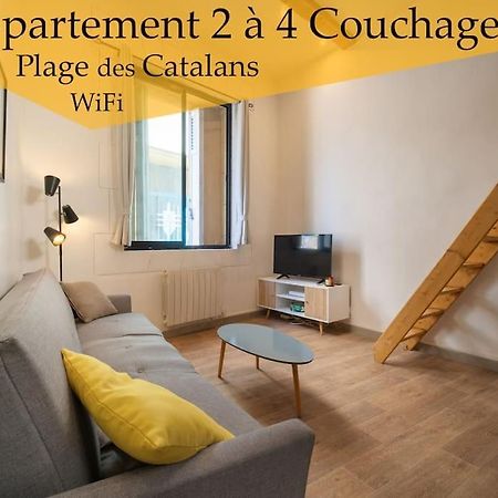Appartement Tout Equipe Proche De La Plage 2 A 4 Couchages Marsiglia Esterno foto